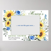 Waterverf Eucalyptus Vrijgezellenfeest Foto Lijst Poster (Voorkant)