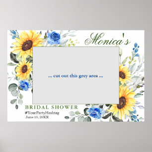 Waterverf Eucalyptus Vrijgezellenfeest Foto Lijst Poster