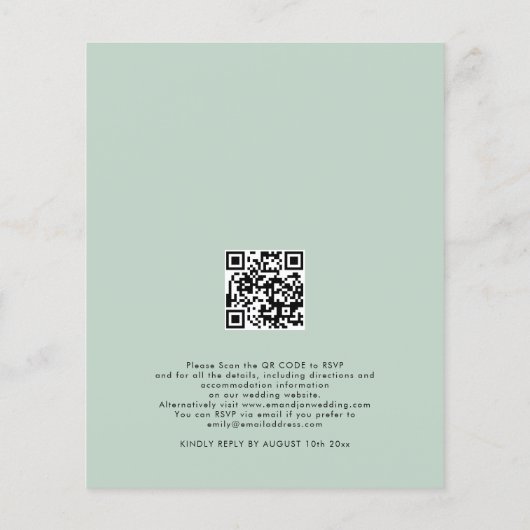 Waterverf Eucalyptus Weddenschap (Achterkant)