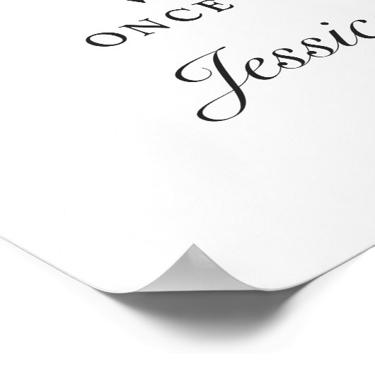 Waterverf Eucalyptus Wedding Ceremony Seating Poster (Hoek)