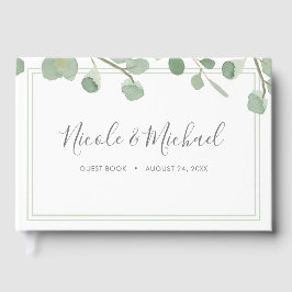 Waterverf Eucalyptus Wedding Gastenboek