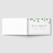 Waterverf Eucalyptus Wedding Gastenboek (Volledig)