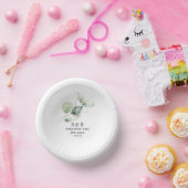 Waterverf Eucalyptus Wedding Papieren Kommen (Feest)