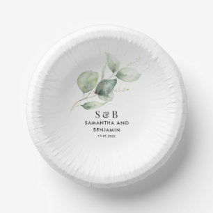Waterverf Eucalyptus Wedding Papieren Kommen