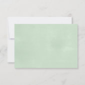 Waterverf Eucalyptus Wedding RSVP (Achterkant)