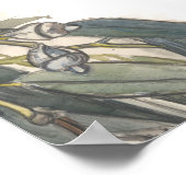 Waterverf Eucalyptus Wedding Seating Chart Poster (Hoek)