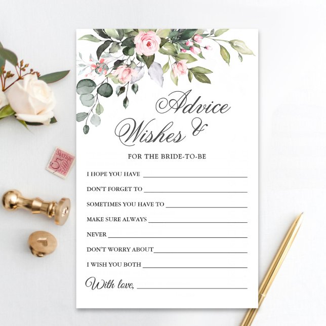 Waterverf Eucalyptus Wis & Advice Card (Creator heeft geüpload)