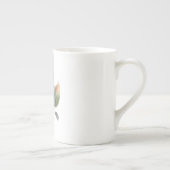 Waterverf Eucalyptusbladeren Porselein Kop (Rechts)