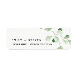 waterverf eucalyptusdecor etiket