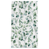 Waterverf Eucalyptuspatroon Klein Cadeauzakje (Voorkant)