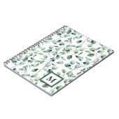 Waterverf Eucalyptuspatroon Notitieboek (Linkerzijde)