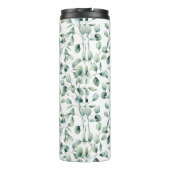 Waterverf Eucalyptuspatroon Thermosbeker (Achterkant)