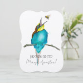 Waterverf (Europese bijeneter) Kaart (Staand voorkant)