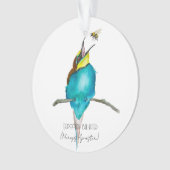 Waterverf (Europese bijeneter) Ornament (voorkant)