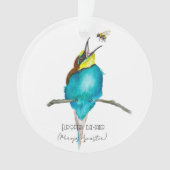 Waterverf (Europese bijeneter) Ornament (voorkant)