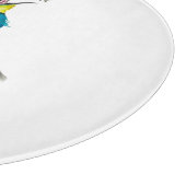 Waterverf (Europese bijeneter) Snijplank (Hoek)