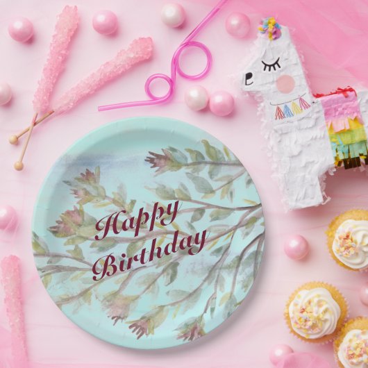 Waterverf Event Paper Bord in Bourgondië (Feest)