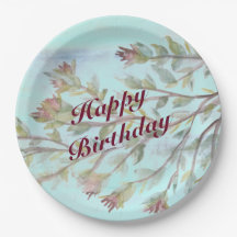 Waterverf Event Paper Bord in Bourgondië