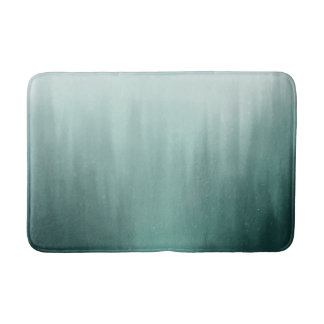 Waterverf Evergreen Forest in Mist Painting Badmat