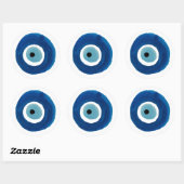 Waterverf Evil Eye (Nazar) Sticker (Vel)