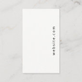 Waterverf Expressieve Splatter Visitekaartje (Achterkant)