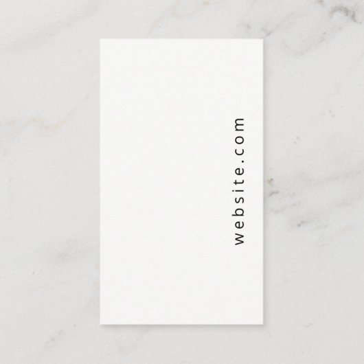 Waterverf Expressieve Splatter Visitekaartje (Achterkant)