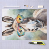 Waterverf Ezel met Regenboogbril Decoupage Tissuepapier (Craft)