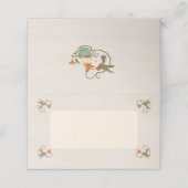 Waterverf Faecore bloementhee Party douchevlek Plaatskaartje (Buitenkant ongevouwen)