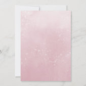 Waterverf Fairy Baby Kinderwagen Douche Bedankkaart (Achterkant)