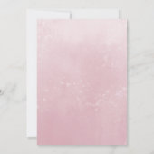 Waterverf Fairy Baby Kinderwagen Douche Kaart (Achterkant)