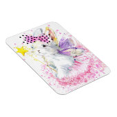 Waterverf Fairy Bunny Magneet (Rechterzijde)