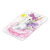 Waterverf Fairy Bunny Magneet (Linkerzijde)