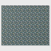 Waterverf Fairy Forest kinderpatroon Cadeaupapier (Vlak)