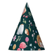 Waterverf Fairy Forest kinderpatroon Feesthoedjes (Links)