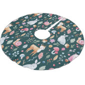 Waterverf Fairy Forest kinderpatroon Kerstboom Rok (Gekanteld)