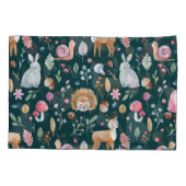 Waterverf Fairy Forest kinderpatroon Kussensloop (Achterkant)