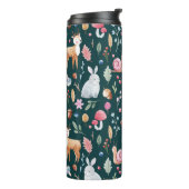 Waterverf Fairy Forest kinderpatroon Thermosbeker (Gedraaid links)