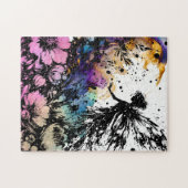 Waterverf Fairy Garden Legpuzzel (Horizontaal)