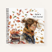 Waterverf Fall verlaat boeken  tijdschrift (Voorkant)