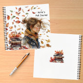 Waterverf Fall verlaat boeken  tijdschrift