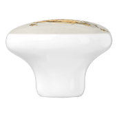 Waterverf Fantasievolle Fee Keramische Knop (Zijkant)