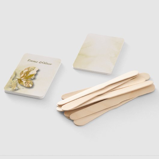 Waterverf Fantasy Art Hand Fan Handwaaier (Niet-gemonteerd)