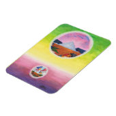 Waterverf Fantasy Dimensions Piramide Droomwerelde Magneet (Linkerzijde)