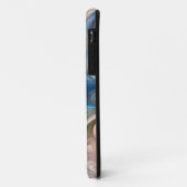 Waterverf Fantasy Floral Pastel Blauw & Crème Case-Mate iPhone Case (Achterkant/links)