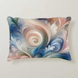 Waterverf Fantasy Floral Romantisch Patroon Accent Kussen