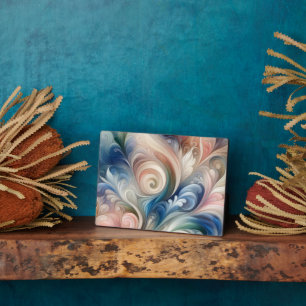 Waterverf Fantasy Floral Romantisch Patroon Fotoplaat