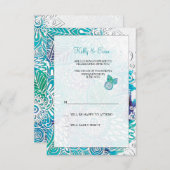 Waterverf Fantasy Response Kaart (Voorkant / Achterkant)