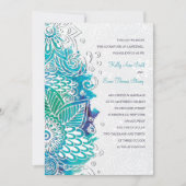 Waterverf Fantasy Uitnodiging (Voorkant)