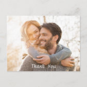 Waterverf Faye Floral Dank u Briefkaart (Voorkant)