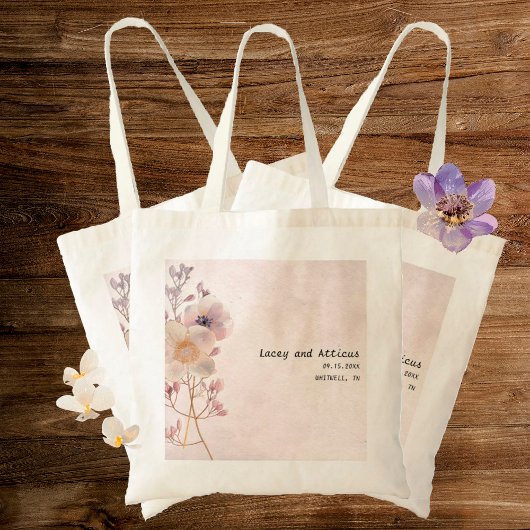 Waterverf Faye Floral Tote Bag